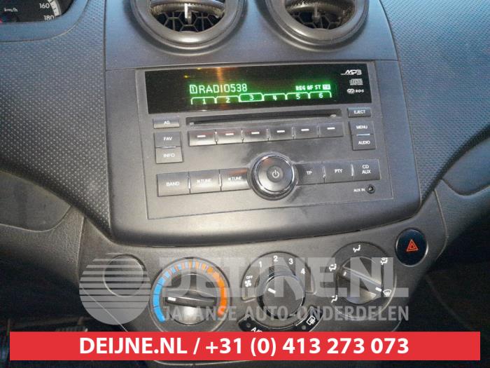 Chevrolet Aveo Kachel Bedieningspaneel O700794