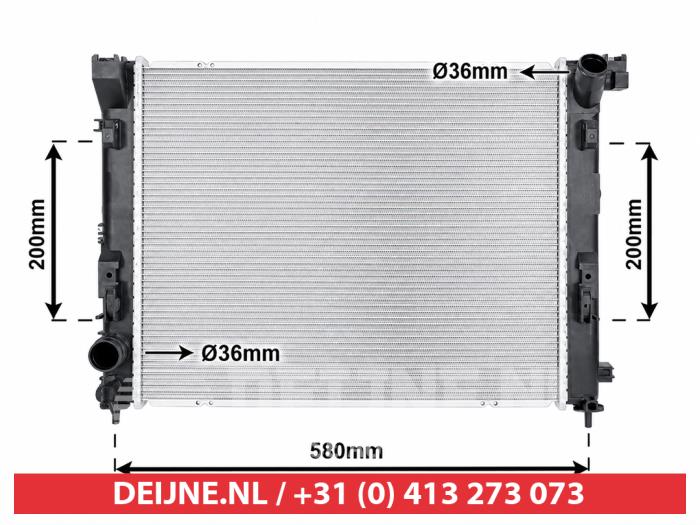 Nissan Juke Kühler O9990009100