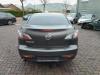 Achterbumper van een Mazda 3 (BL12/BLA2/BLB2), 2008 / 2014 2.0i MZR 16V, Sedan, 4Dr, Benzine, 1.999cc, 110kW (150pk), FWD, LF5H; LF5W, 2009-03 / 2014-09, BL12F; BLA2F; BLB2F 2009