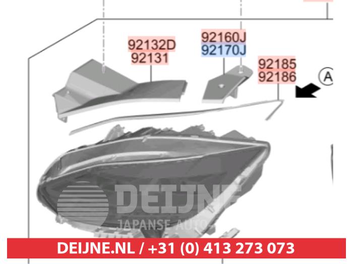 Hyundai Ioniq Scheinwerferhalterung O705882