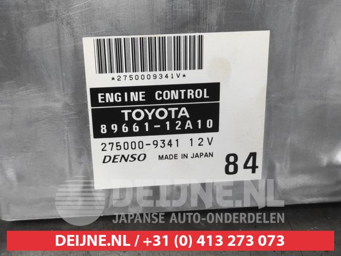 Computer Motormanagement van een Toyota Corolla (E12) 1.6 16V VVT-i 2005