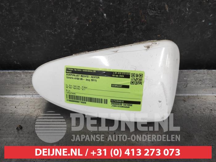 Toyota Aygo Bumperlijst rechts-achter O710320