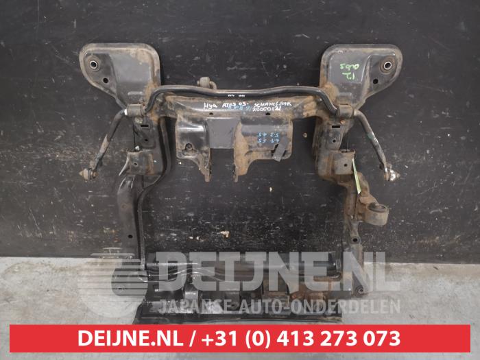 Gebruikte Subframe Hyundai Atos 1.1 12V Prijs € 100,00 Margeregeling aangeboden door V.Deijne Jap.Auto-onderdelen BV