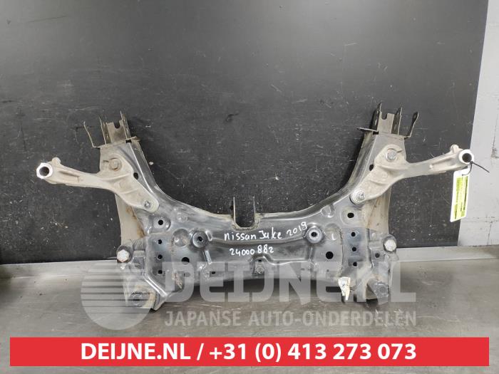 Gebruikte Subframe Nissan Juke (F16) 1.0 DIG-T 117 12V Prijs op aanvraag aangeboden door V.Deijne Jap.Auto-onderdelen BV