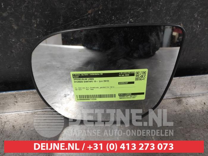 Hyundai Santafe Spiegelglas links O712233