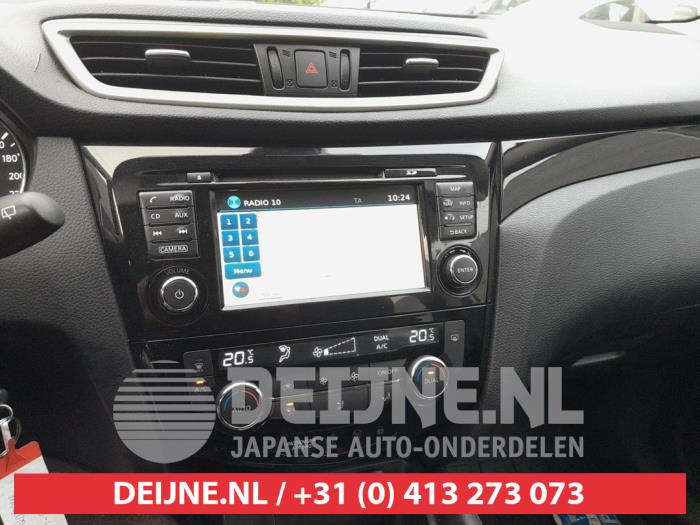 Nissan Qashqai Heizung Bedienpaneel O713835