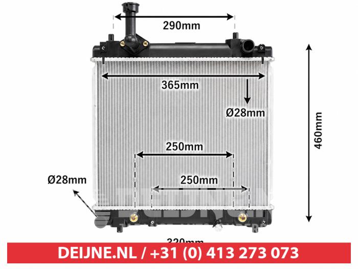 Nissan Pixo Radiator O9990009912
