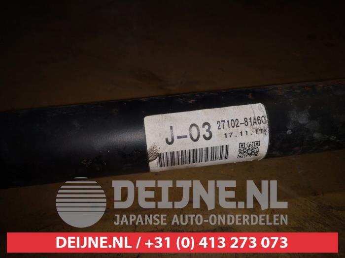 Gebruikte Tussenas Suzuki Jimny Hardtop 1.3i 16V VVT 4x4 Metal Top Prijs op aanvraag aangeboden door V.Deijne Jap.Auto-onderdelen BV