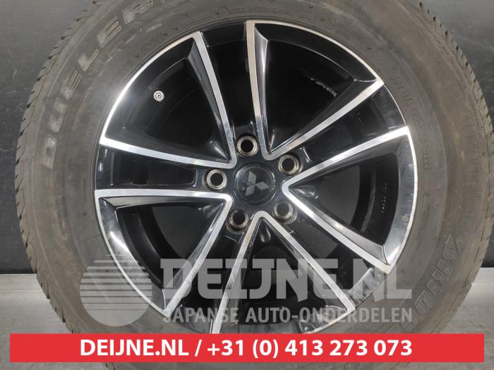 Mitsubishi ASX Velgen set + banden O718147