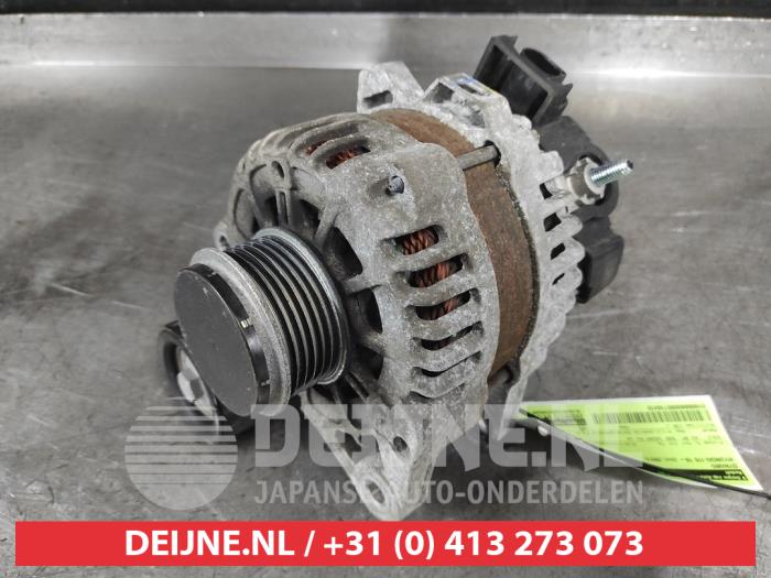 Gebruikte Dynamo Hyundai i10 1.0 12V Prijs € 50,00 Margeregeling aangeboden door V.Deijne Jap.Auto-onderdelen BV