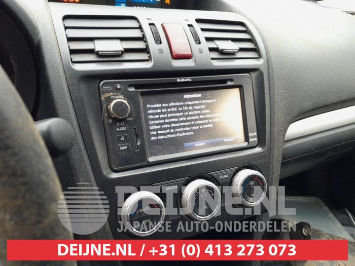 Subaru XV Heater control panel O718455