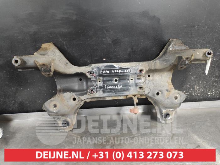 Gebruikte Subframe Kia Venga 1.4 CVVT 16V Prijs € 100,00 Margeregeling aangeboden door V.Deijne Jap.Auto-onderdelen BV
