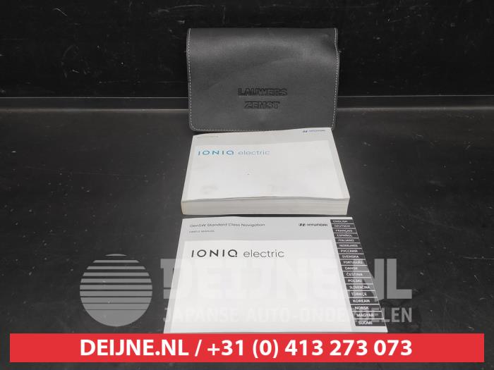 Hyundai Ioniq Betriebsanleitung O720325
