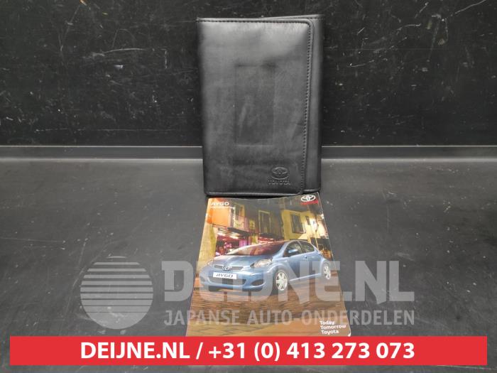 Toyota Aygo Instructie Boekje O720417