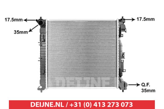 Hyundai Tucson Kühler O9990009927