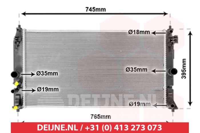 Toyota Prius Radiateur O9990009977