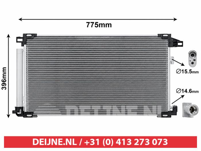 Toyota Prius Klima Kondensor O9990009978