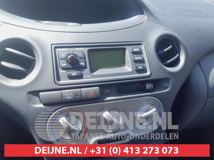 Toyota Yaris Heater control panel O725044