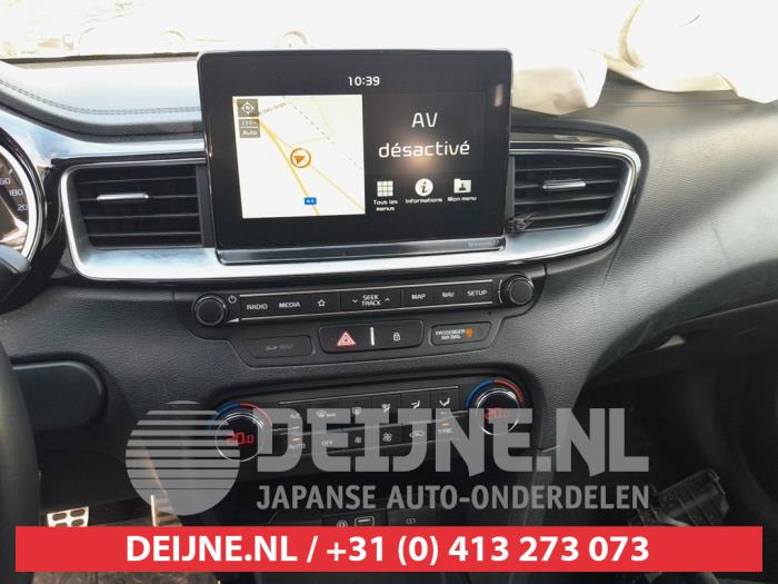 Kia Ceed Heater control panel O725449