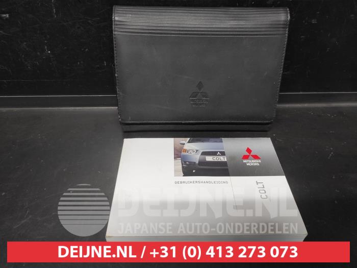 Mitsubishi Colt Instructie Boekje O725684
