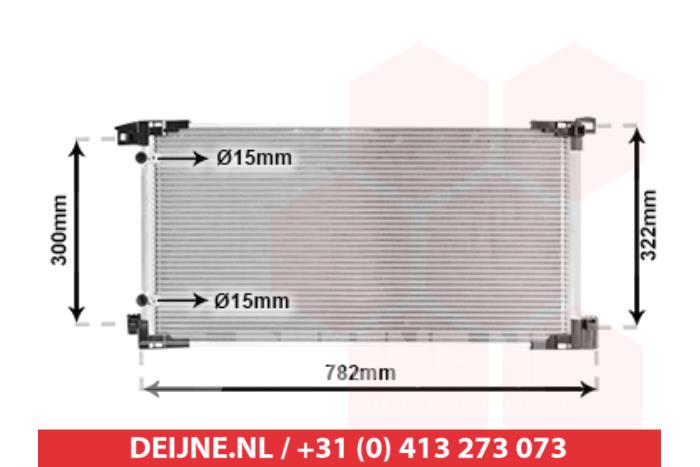 Toyota Prius Klima Kondensor O9990009979