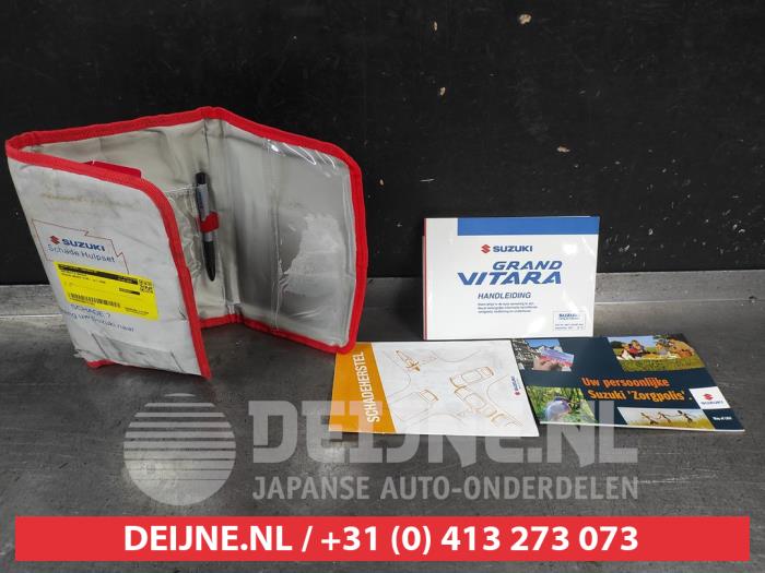 Suzuki Grand Vitara Instructie Boekje O727825