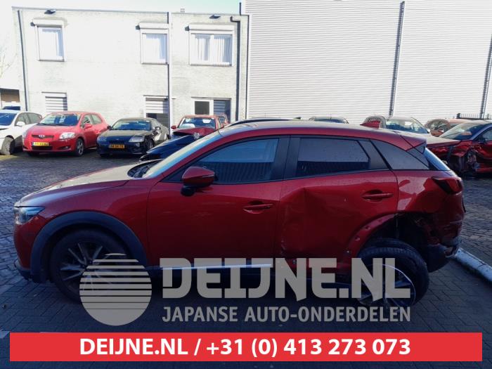 Mazda CX-3 Portierruit 4Deurs links-achter O729040