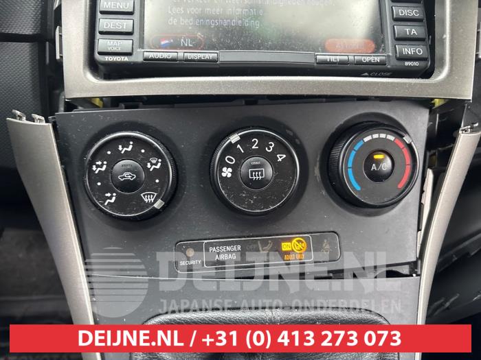 Toyota Auris Kachel Bedieningspaneel O729279