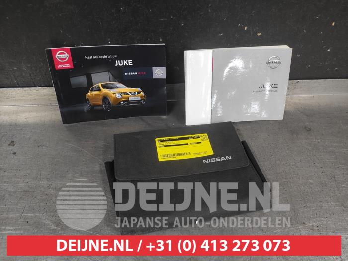 Nissan Juke Instruction Booklet O729556