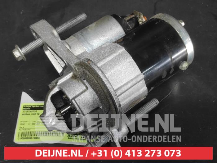 Gebruikte Startmotor Nissan Juke (F16) 1.0 DIG-T 12V Prijs op aanvraag aangeboden door V.Deijne Jap.Auto-onderdelen BV