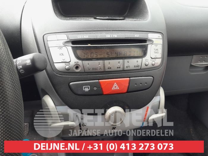 Toyota Aygo Kachel Bedieningspaneel O731037