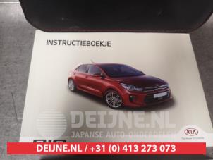 Kia Rio Instruction Booklet O733791 photo 2