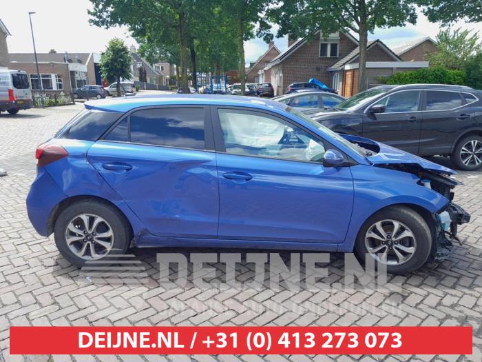Hyundai I20 Rear door window 4-door door, rear right O733777