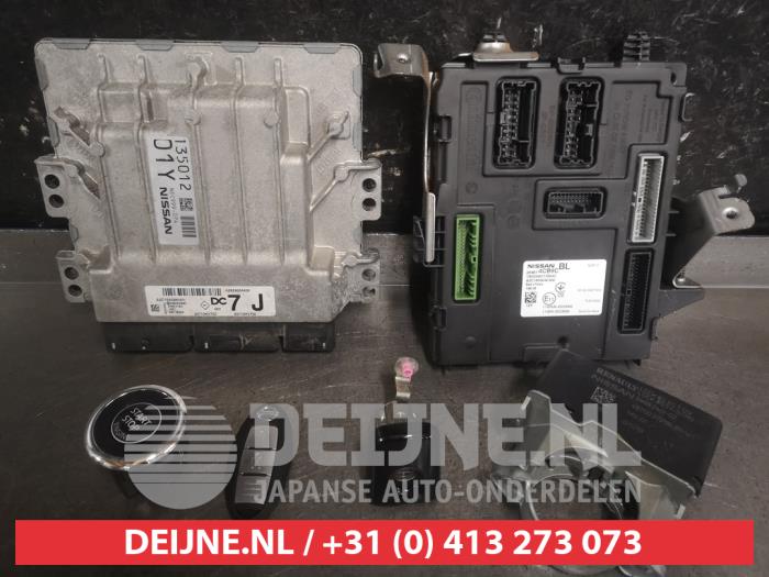Nissan Qashqai Zündschloss+Schlüssel O735907
