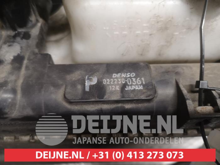 Radiateur van een Daihatsu Cuore (L251/271/276) 1.0 12V DVVT 2009