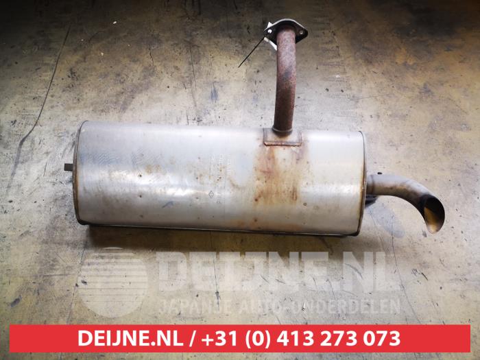 Nissan Qashqai Uitlaat Einddemper O736881