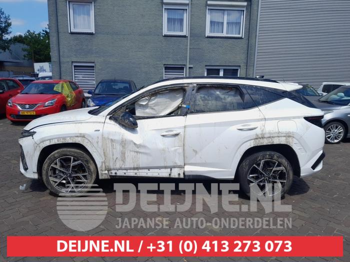 Hyundai Tucson Türscheibe 4-türig links hinten O737523