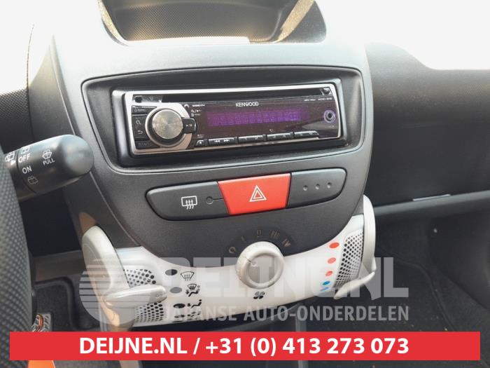 Toyota Aygo Heizung Bedienpaneel O741210