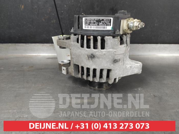 Gebruikte Dynamo Toyota Aygo (B10) 1.0 12V VVT-i Prijs op aanvraag aangeboden door V.Deijne Jap.Auto-onderdelen BV