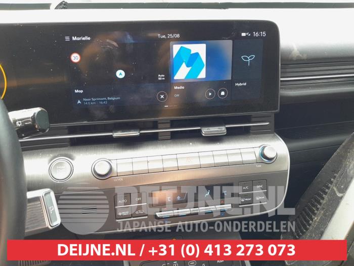 Hyundai Kona Heater control panel O744737