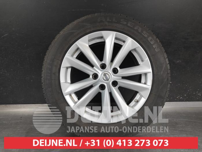 Nissan Qashqai Felgen Set + Reifen O747742