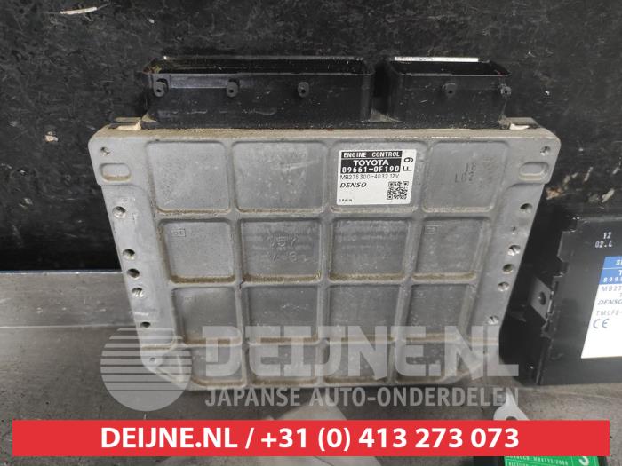 Toyota Verso Engine management computer O748802