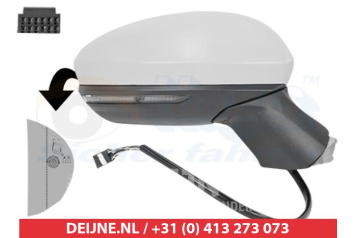 Mitsubishi Colt Außenspiegel rechts O9990010304