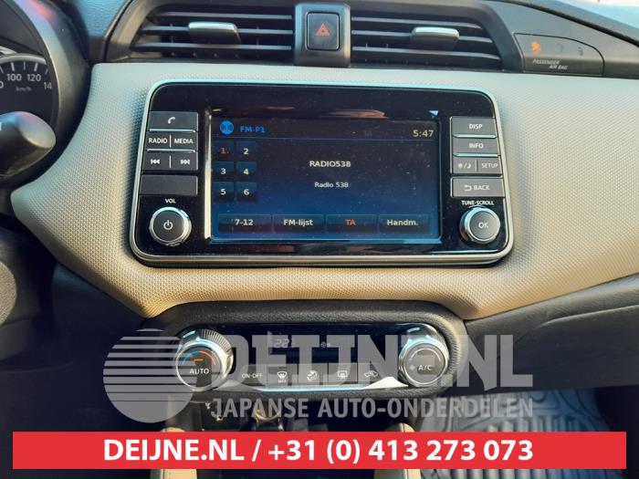 Nissan Micra Kachel Bedieningspaneel O753439