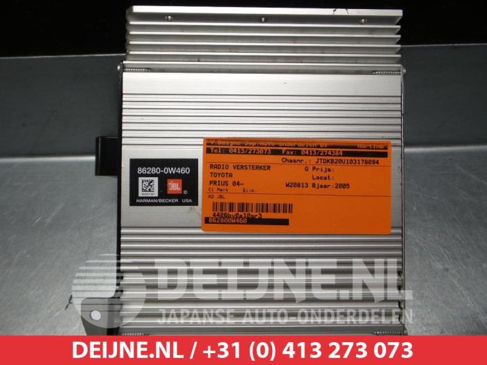 Toyota Prius Radio versterker O313960