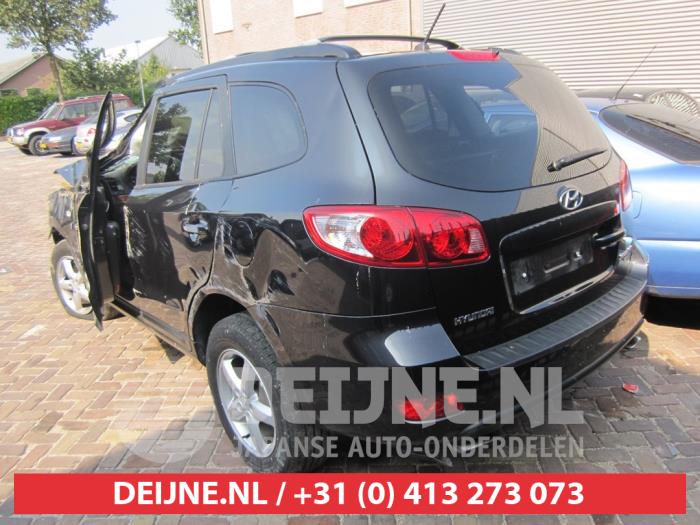 Hyundai Santafe Rear door window 4-door, left O170722
