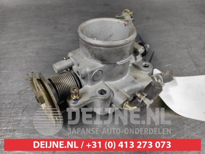 Gebruikte Gasklephuis Mazda Demio (DW) 1.5 16V Prijs € 25,00 Margeregeling aangeboden door V.Deijne Jap.Auto-onderdelen BV