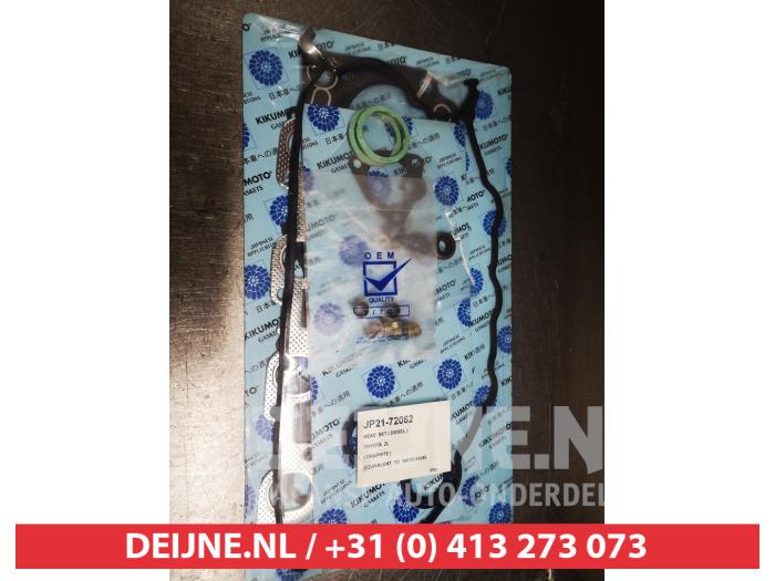 Nieuwe Koppakking Set Toyota Land Cruiser (J7) 2.4 TD Prijs € 90,75 Inclusief btw aangeboden door V.Deijne Jap.Auto-onderdelen BV