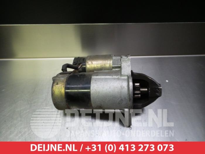 Gebruikte Startmotor Mazda Demio (DW) 1.3 16V Prijs € 20,00 Margeregeling aangeboden door V.Deijne Jap.Auto-onderdelen BV