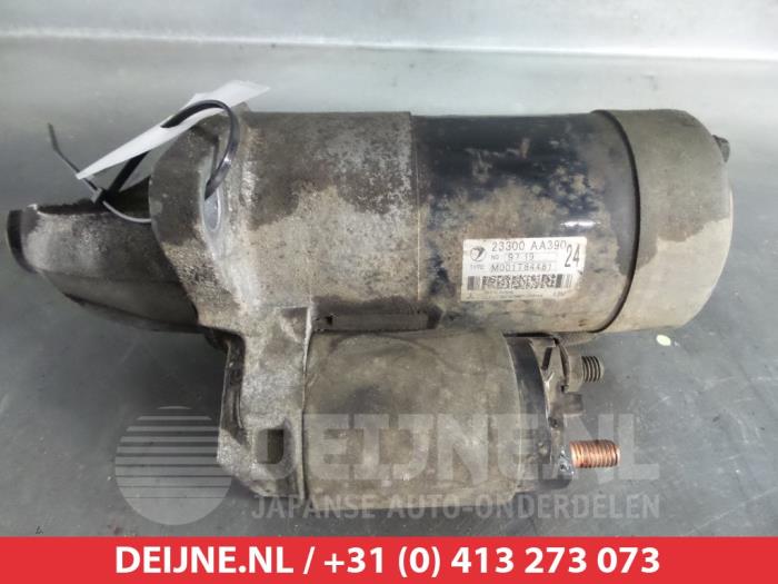 Gebruikte Startmotor Subaru Legacy Wagon (BH) 2.5 16V Prijs € 50,00 Margeregeling aangeboden door V.Deijne Jap.Auto-onderdelen BV